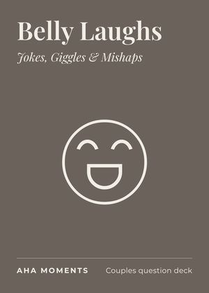 The Belly Laughs card: Jokes, Giggles & Mishaps