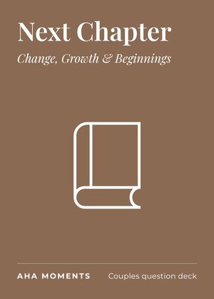 The Next Chapter card: Change, Growth & Beginnings