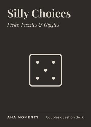 The Silly Choices card: Picks, Puzzles & Giggles