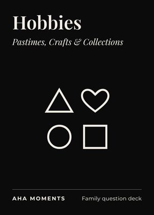 The Hobbies card: Pastimes, Crafts & Collections