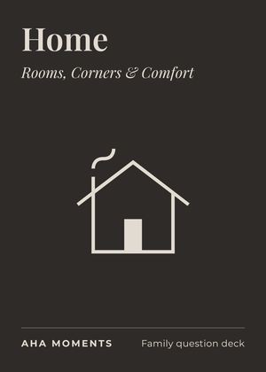 The Home card: Rooms, Corners & Comfort