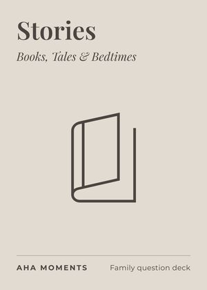 The Stories card: Books, Tales & Bedtimes