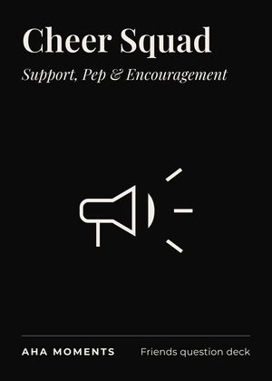 The Cheer Squad card: Support, Pep & Encouragement