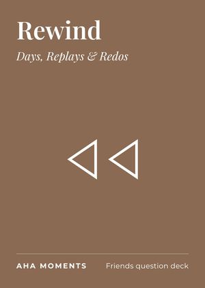 The Rewind card: Days, Replays & Redos