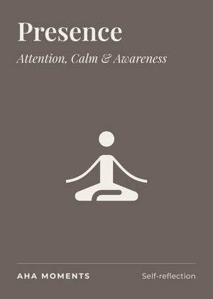 The Presence card: Attention, Calm & Awareness