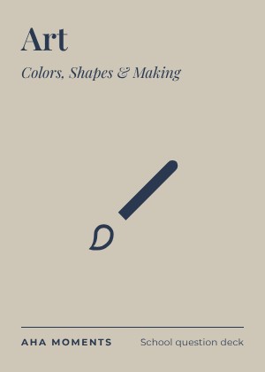 The Art card: Colors, Shapes & Making
