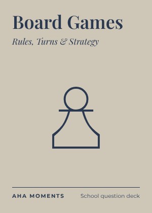 The Board Games card: Rules, Turns & Strategy