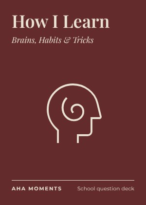 The How I Learn card: Brains, Habits & Tricks