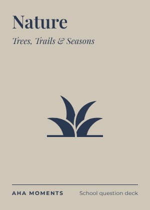 The Nature card: Trees, Trails & Seasons