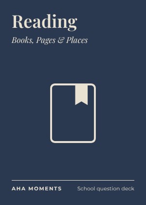 The Reading card: Books, Pages & Places