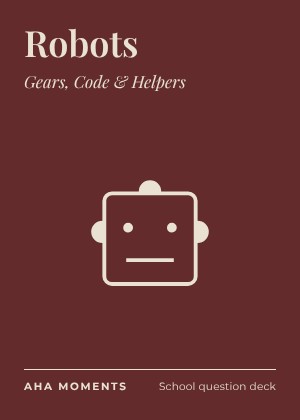 The Robots card: Gears, Code & Helpers