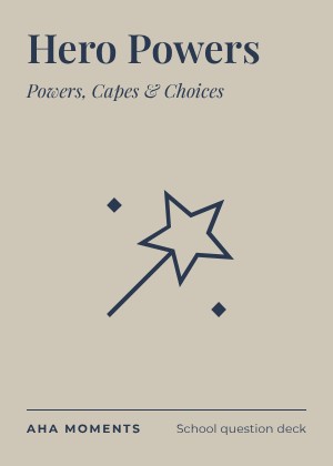 The Hero Powers card: Powers, Capes & Choices