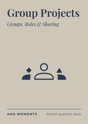 The Group Projects card: Groups, Roles & Sharing