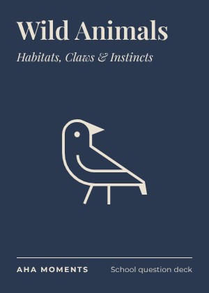 The Wild Animals card: Habitats, Claws & Instincts