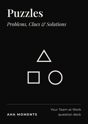 The Puzzles card: Problems, Clues & Solutions