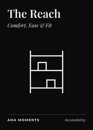 The The Reach card: Comfort, Ease & Fit
