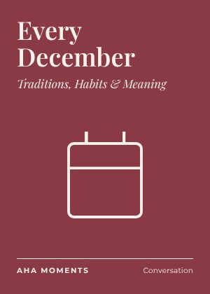 The Every December card: Traditions, Habits & Meaning