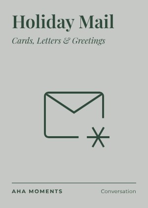 The Holiday Mail card: Cards, Letters & Greetings