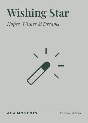 The Wishing Star card: Hopes, Wishes & Dreams